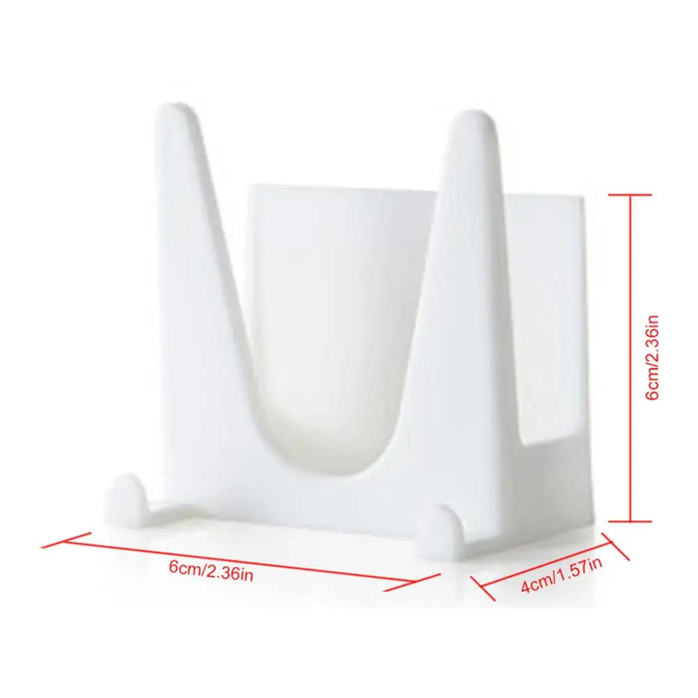 

Kitchen wall-mounted pot cover rack double-sided adhesive multi-purpose sponge hanging debris hanging pot cover rack
