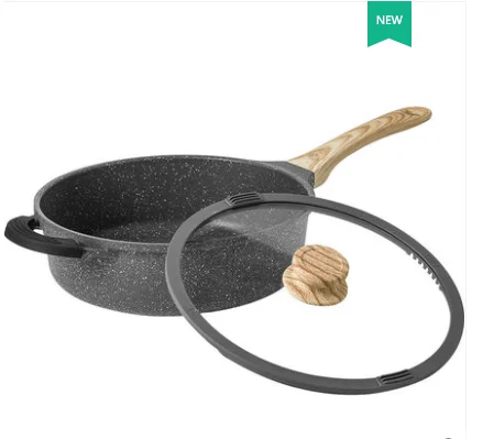 

Maifan Stone No Stick Pan Wok Nothing Lampblack Pan Frying Pan Cooking Pot Household Electromagnetic Furnace Apply
