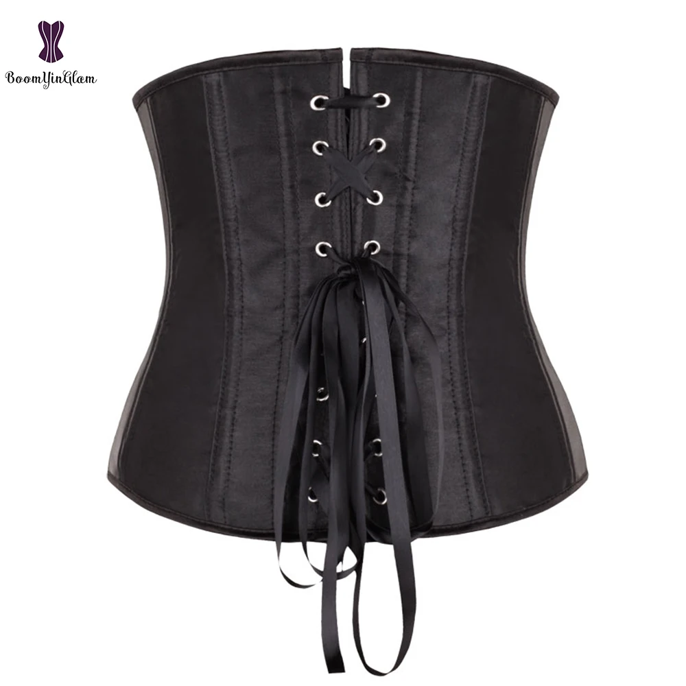 Корсет женский атласный корсет под грудью готический для женщин сексуальный