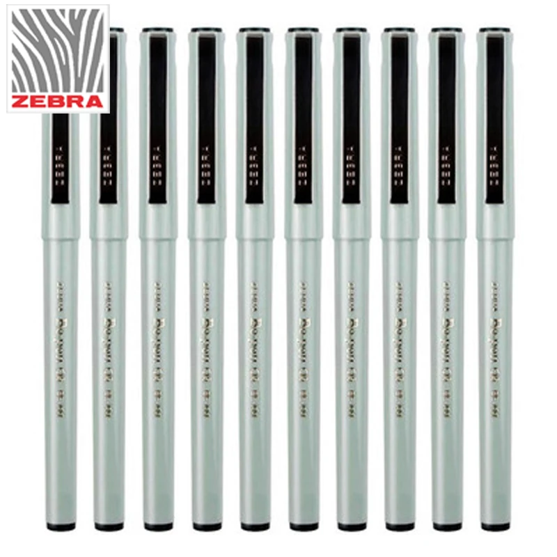 Гелевые ручки Zebra BE 100 12 шт./лот гелевые 0 5 мм с синими/черными/красными чернилами