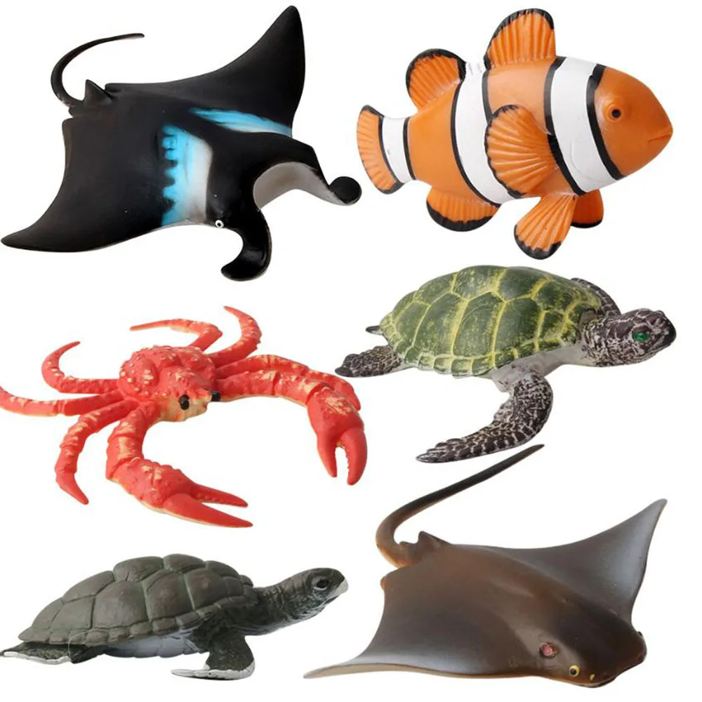 Имитация морской жизни на морском дне фигурка детские игрушки модель животного
