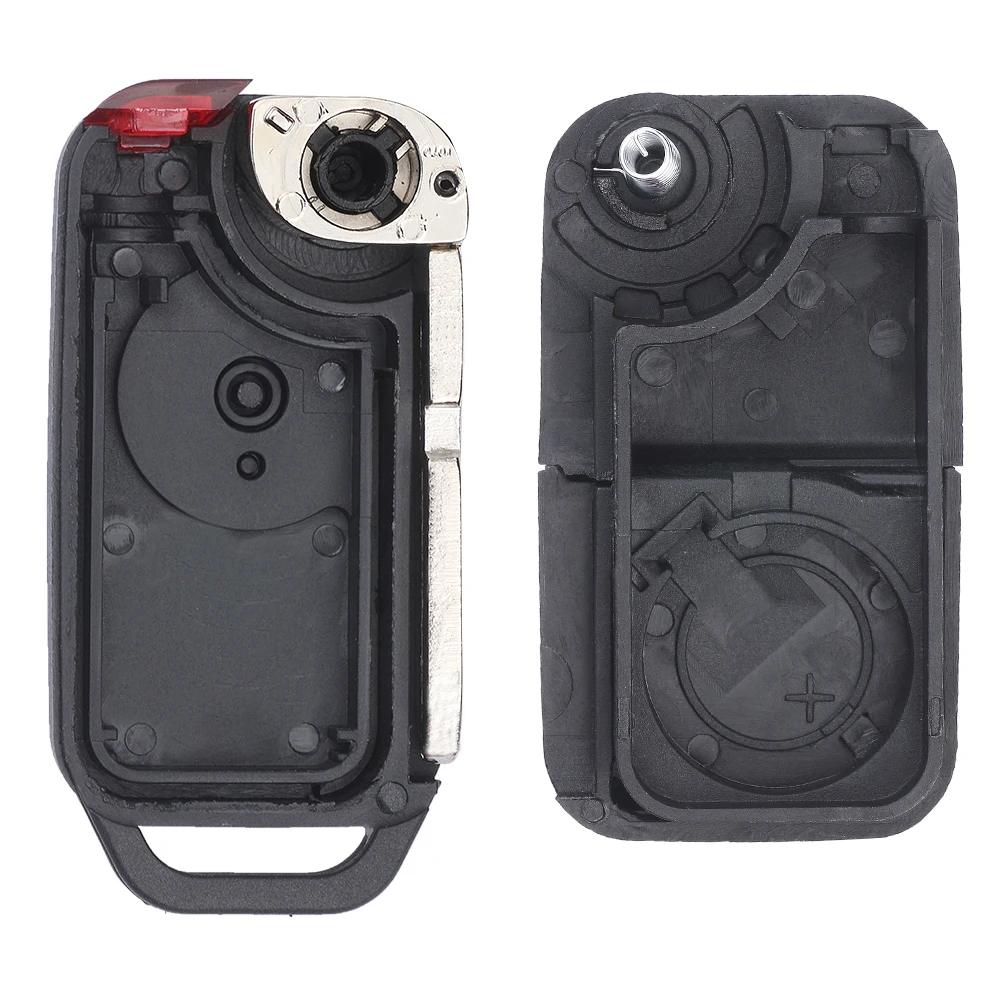 KEYECU откидная оболочка ключа дистанционного управления чехол 1 2 3 4 кнопки и HU39/ HU64