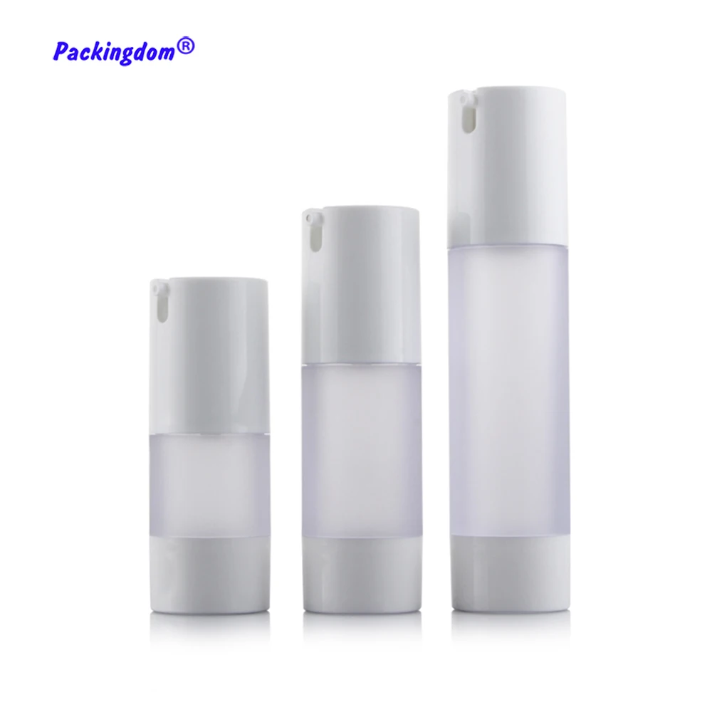 10 шт. надежных партнеров! Безвоздушные бутылки насоса Пластик порожних