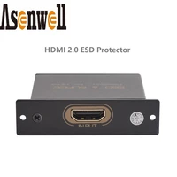 hdmi 2 0 esd protector 4k60hz hdmi esd surge eft lighting protector support 4k 3d full hd anti static thunderstrike surge hot