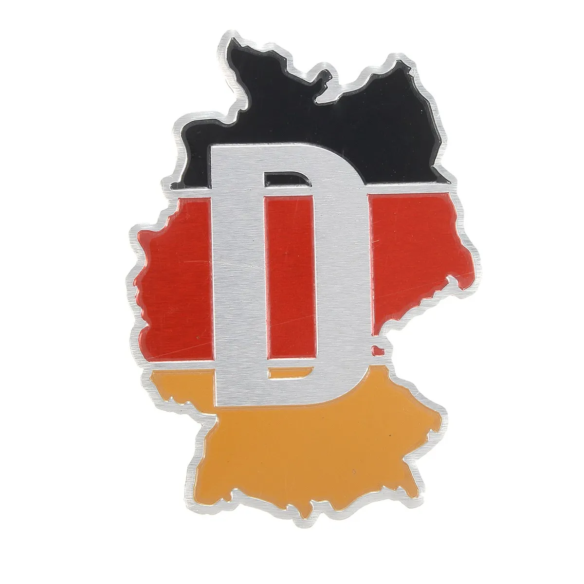 Горячая Распродажа 6 9x5 1 см Авто Стиль 3D металлический алюминиевый сплав Deutschland