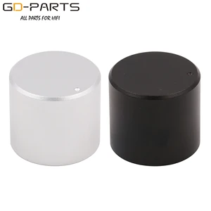 25*22 мм обработанный твердый алюминий вращаемая Кнопка потенциометра громкости HIFI Автомобильная аудиотрубка для наушников усилитель звука контрольная крышка кнопка