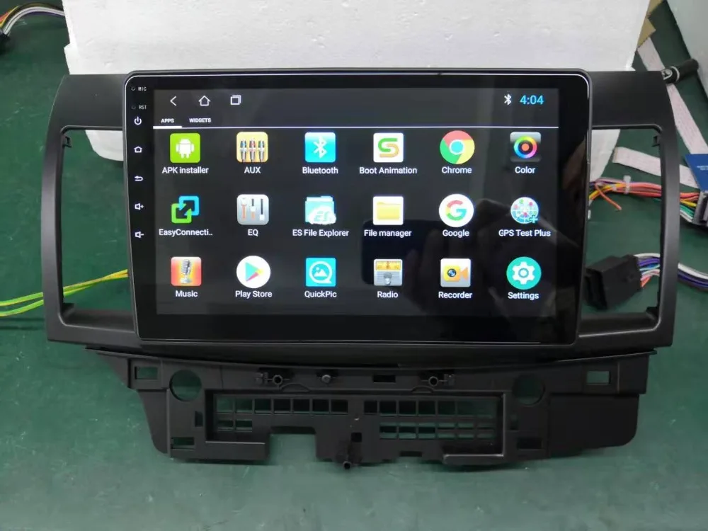 NaweiGe 10,1 дюймов Android автомобильный dvd для Mitsubishi Lancer 2010- Стерео gps навигация Центральный Мультимедиа Аудио головное устройство