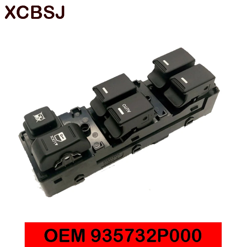 Боковой ЛЕВЫЙ РЕГУЛЯТОР стеклоподъемника для kia Sorento 2009 2014 OEM 935732P000|Переключатели