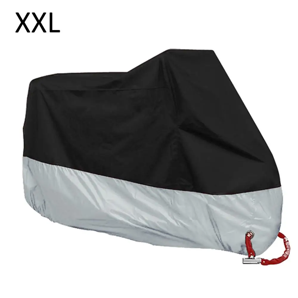 190T мотоцикл обложка XL 2XL 3XL 4XL универсальный для дома и улицы УФ протектор сиденья