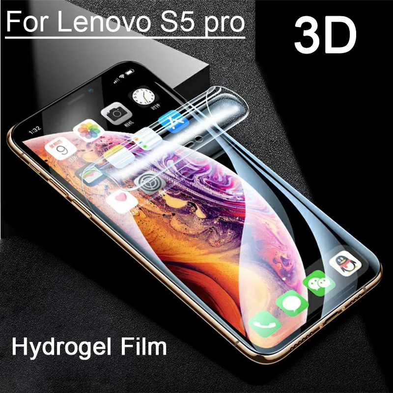 Защитная пленка для Lenovo S5 pro Z5 Z5s Ультрапрозрачная/нескользящая Мягкая с полным ЖК
