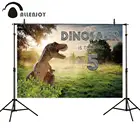 Фоны Allenjoy для фотосъемки с изображением динозавров, Юрского периода