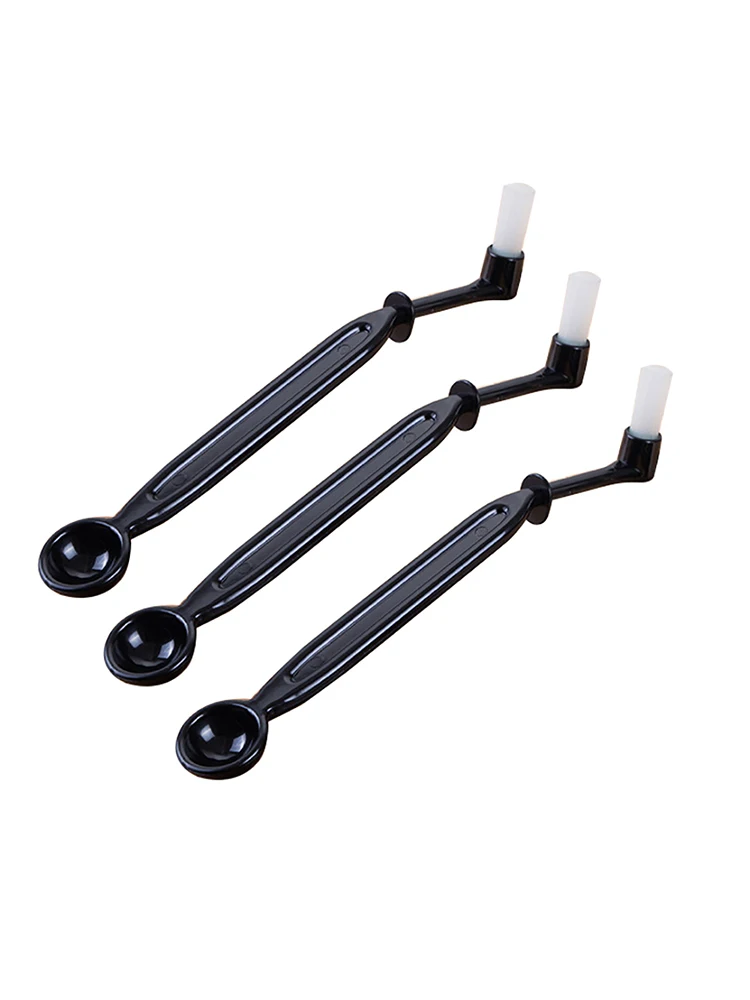 

Nylon Double Head Cleaning Brush Coffee Special Filter Tool for Espresso Machine Elbow Brush