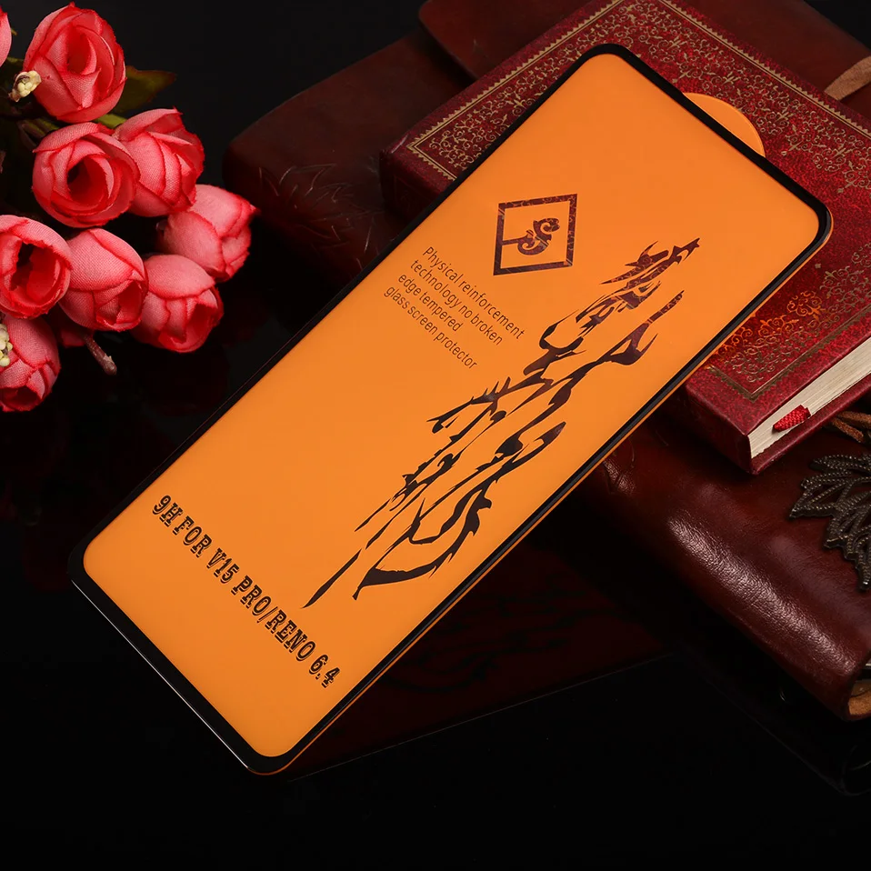 6D закаленное Стекло высококачественный защитный чехол для OPPO Рино 2 Reno2 Z 2Z Realme XT X2 X каждые 2-5 Redmi 3 Pro Экран протектор для OPPO A5 A9 A3S A7 F9 F11 K1 K3