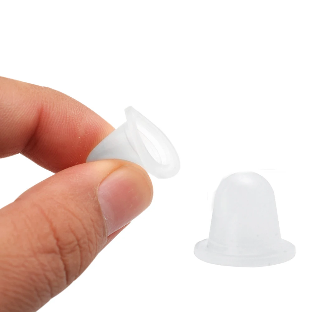 Мягкий силиконовый держатель для чернил 100 шт. чашки полуперманентного макияжа и