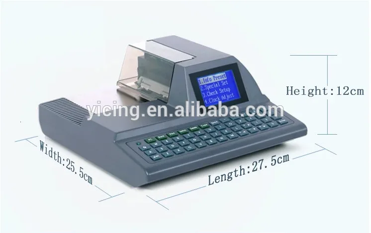 Интеллигентая(ый) автоматический Full-Keyboard проверить печать принтер чеков писатель проверить пишущая машинка