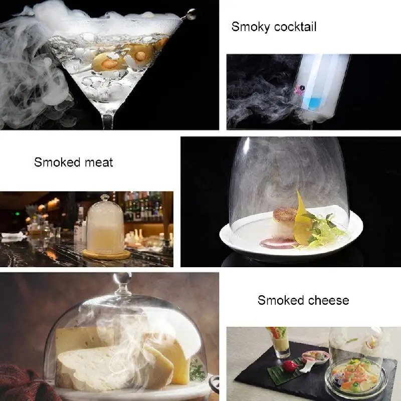 

Handheld Cold Smoking Gun Cocktail Drink Smoker Electric Food and Drink Cocktail Smoker Indoor-Outdoor Smoke Infuser Machine