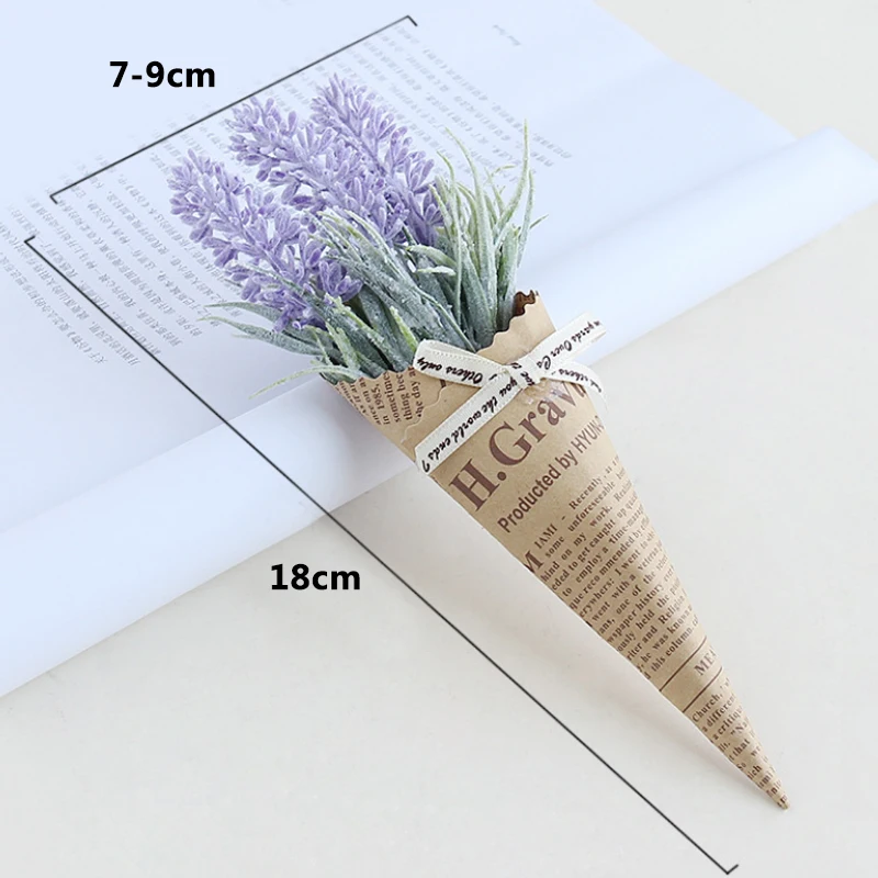 Аксессуары декоративный бумажный тюбик цветок Чистый и свежий букет подарок на