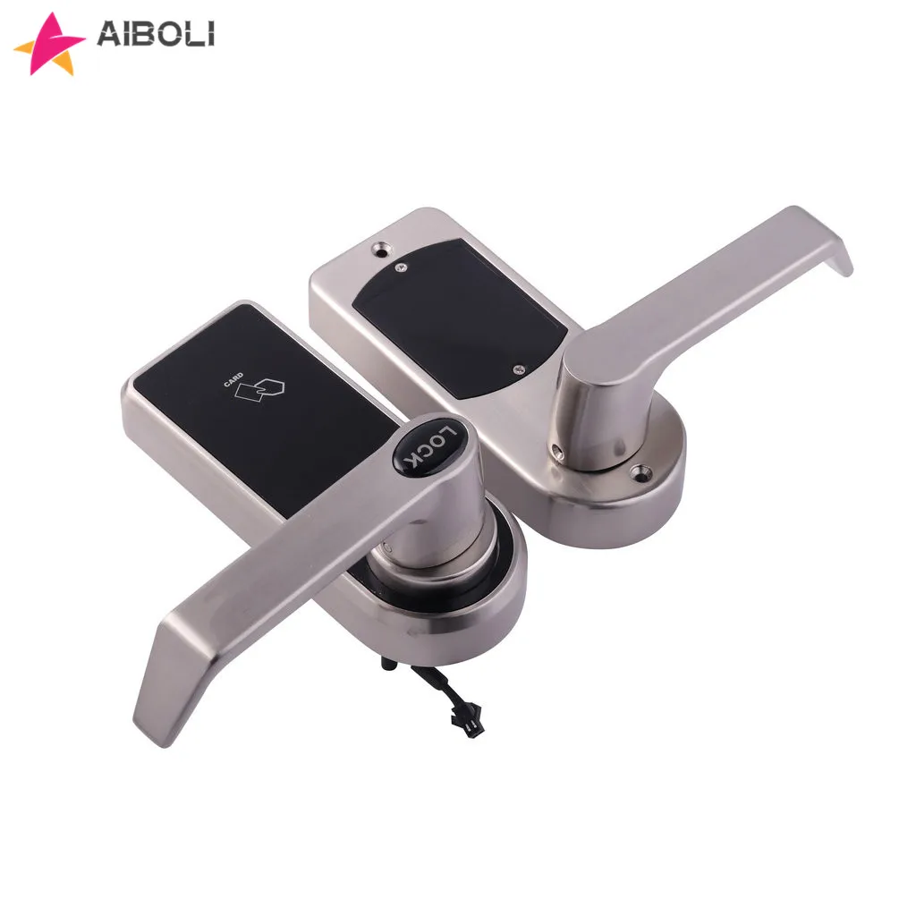 Цифровой смарт замок AIBOLI из цинкового сплава защита от кражи электронный дверной