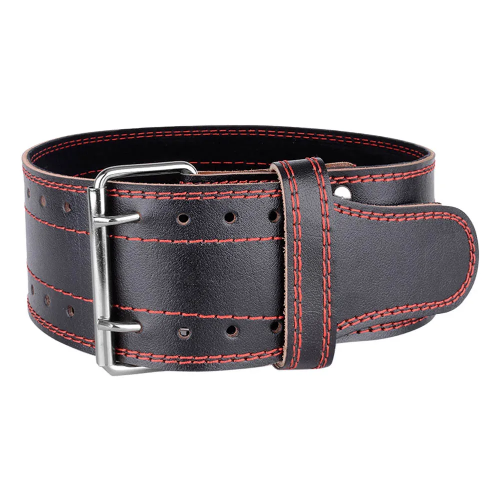 Weightlifting Belt Cowhide Leather Gym Fitness Crossifit Back Support Protector Training Equipment Weight Lifting Belts FOU99 | Спорт и