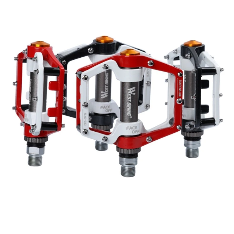 

WEST BIKING Bike Pedals MTB Sealed Bearing Bicycle Pedals Aluminum Alloy Road Mountain Bike Cycling Pedals
