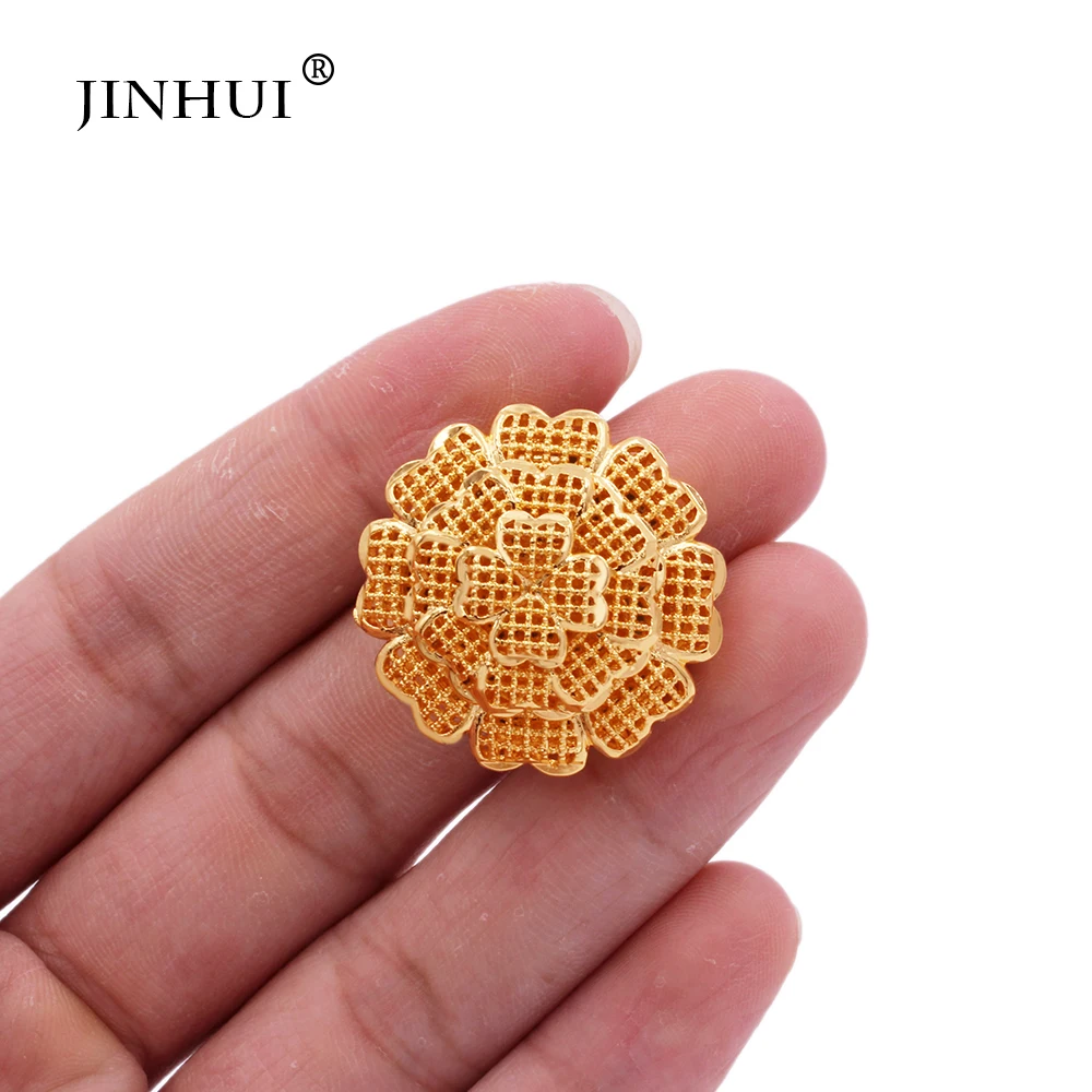 Обручальные кольца для женщин роскошные ювелирные изделия 24 к золотого цвета