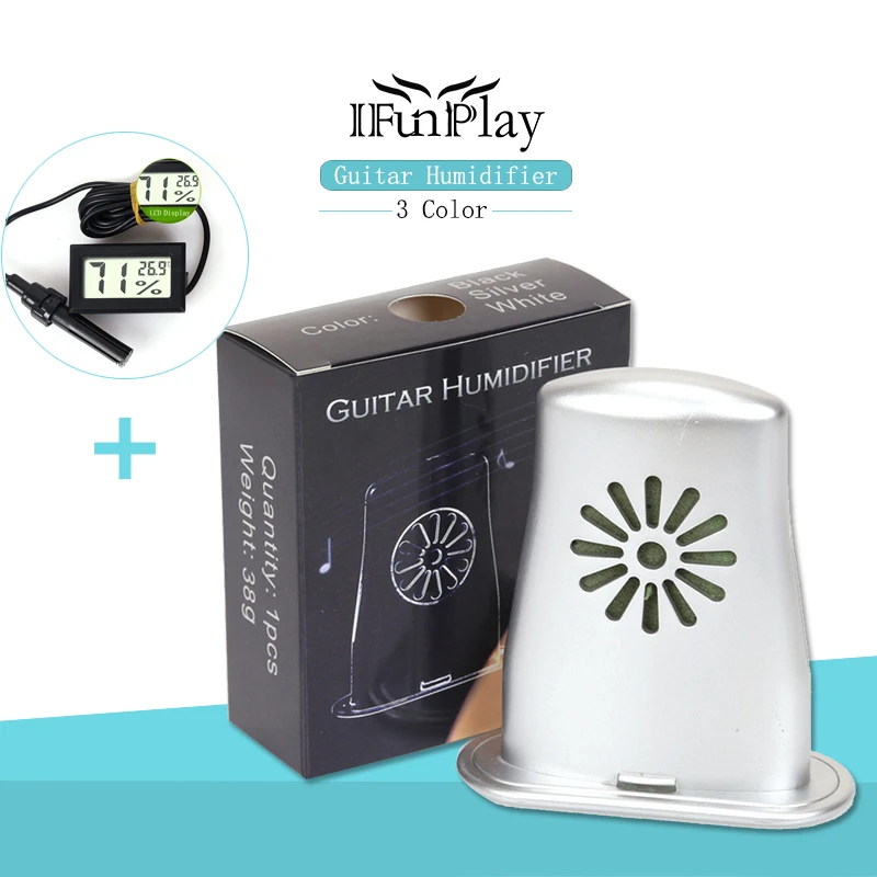 Гитара звуковые отверстия увлажнитель акустическая гитара гигрометр влажность