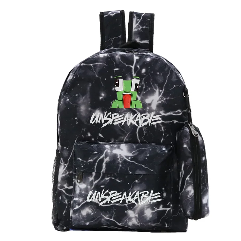 Негромкий рюкзак 2 шт./компл. для мальчиков и девочек школьные ранцы учеников