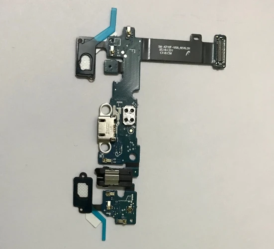 1 шт. USB док-станция зарядное устройство для samsung Galaxy A5 A510F A310F A710F микрофон кнопка домой разъем для наушников гибкий кабель
