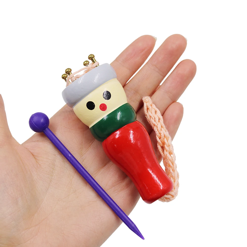 1 шт. пряжа шерсть вязальщица дерево Вязание Долли Ремесло ткацкий станок Веревка