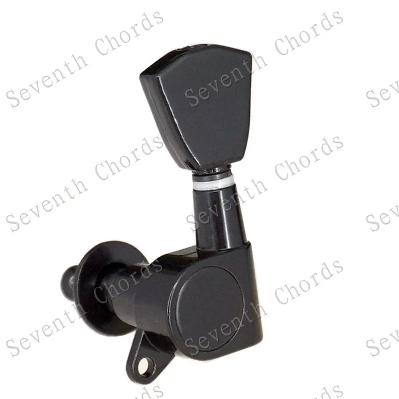 Черные Струны для электрогитары 6R/партия кнопки колышки ключи тюнер головки