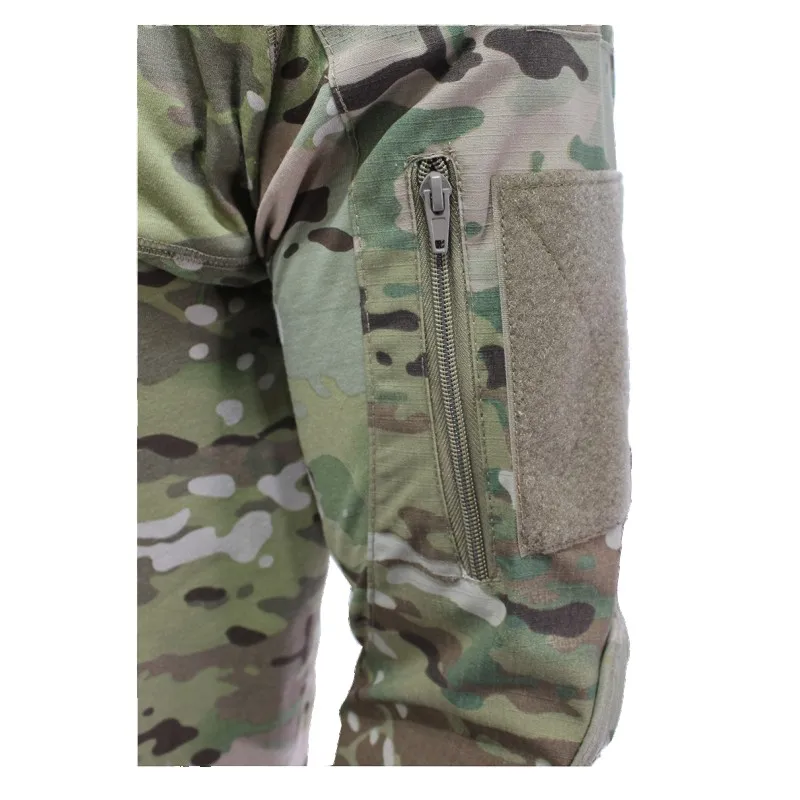 Men's Summer Camouflage Tactics Training Clothes Military Fans Field Combat Clothes