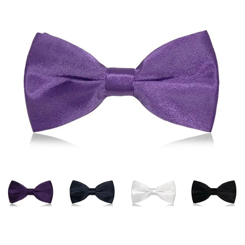 

Purple Black Suit Bowties Baby Butterfly Children Fashion Classic Adjustable Ties Bow Ties