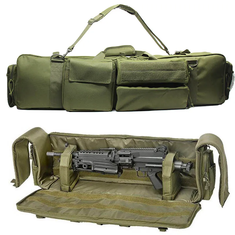 Tactical Airsoft Rifle Gun Bag Backpack For M249 M4A1 M16 AR15 Military Outdoor Sniper Carbine Shooting Carrying Protection Case|Сумки для