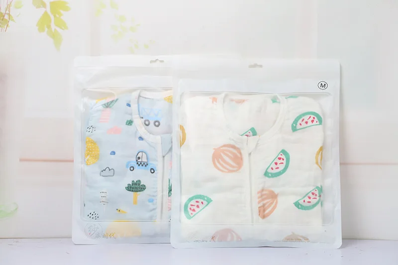 

2020 New Baby Sleeping Bag Front Back Gauze Split Leg Spring summer Designed Prevent Kicking Quilt Protection Belly Cold Long