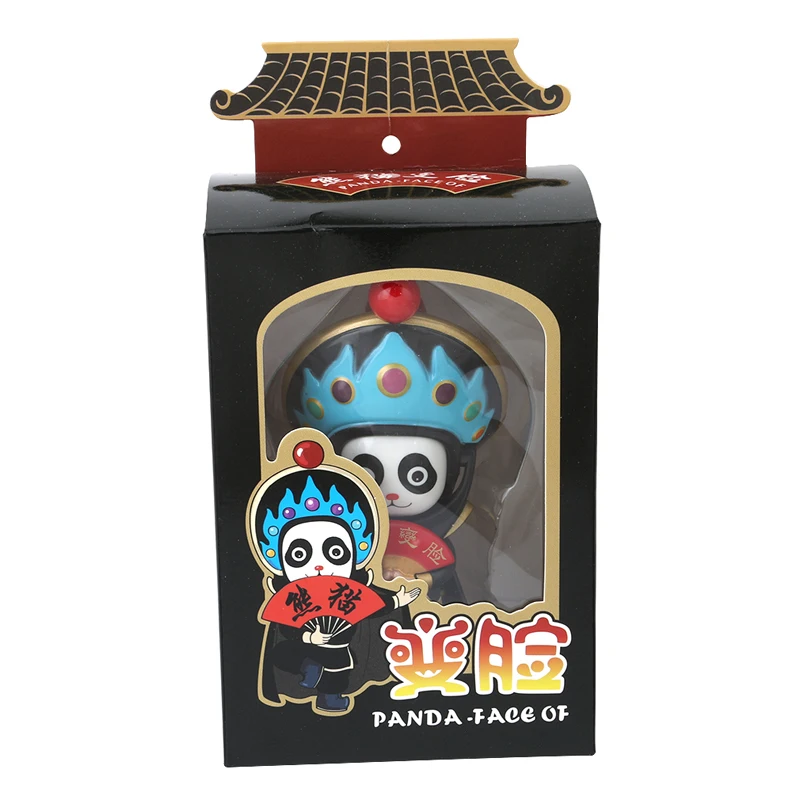 

10cm Chinese tranditional culture Face-changing in Sichuan Opera doll change face/face off