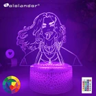 Светодиодный ночсветильник Baji в стиле аниме Токио, декоративная лампа для детской спальни, подарок на день рождения, настольная лампа для манги, Токийский Призрак с объемным рисунком