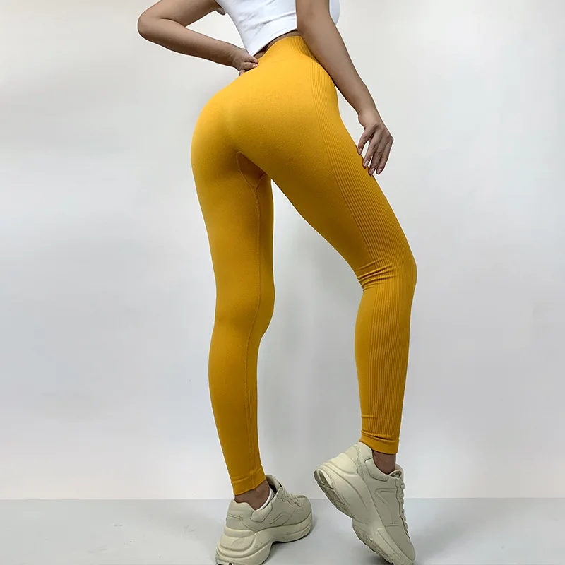

Women High Elastic Fitness Leggings Yoga Pants Thin Sport Running Tights Sportswear Pants