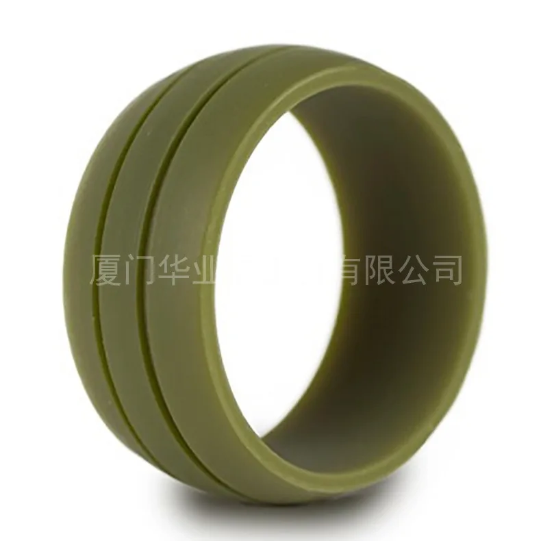

Creative and versatile sports rings for men and women Silicone wedding rings
