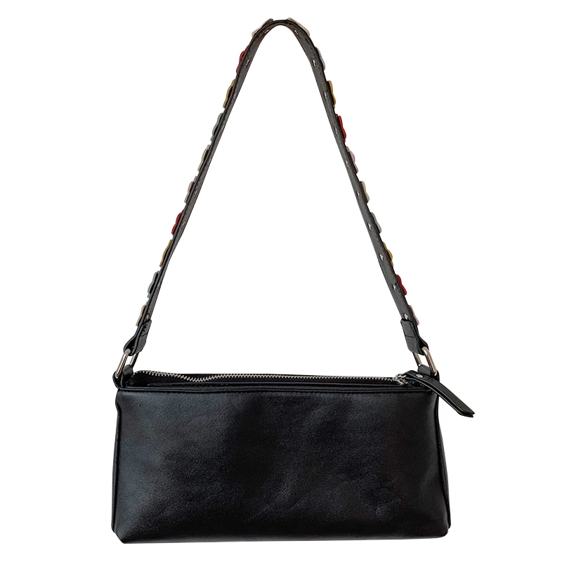 

Bag women's autumn/winter 2020 new ins explosions flower baguette armpit bag fashion retro shoulder bag handbag