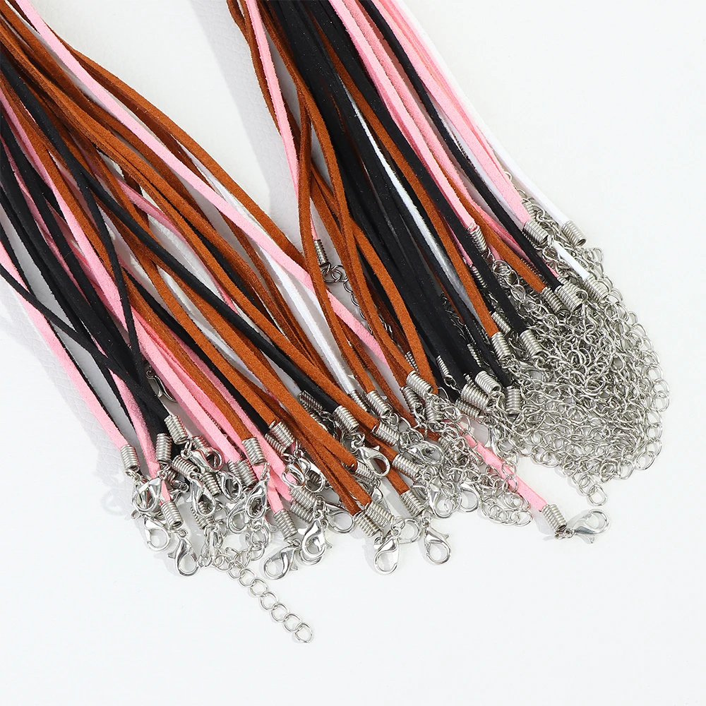 10 шт. 2 7 мм кожаный регулируемый плетеный брелок ручной работы фурнитура для
