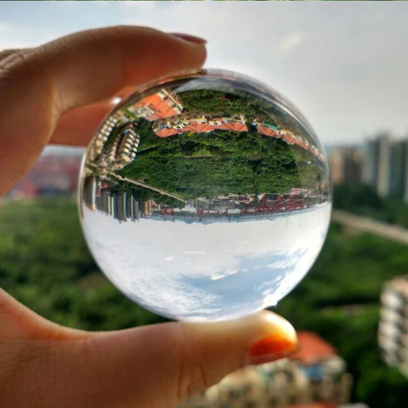 Прозрачный хрустальный шар для фотосъемки стеклянные мраморные Волшебные
