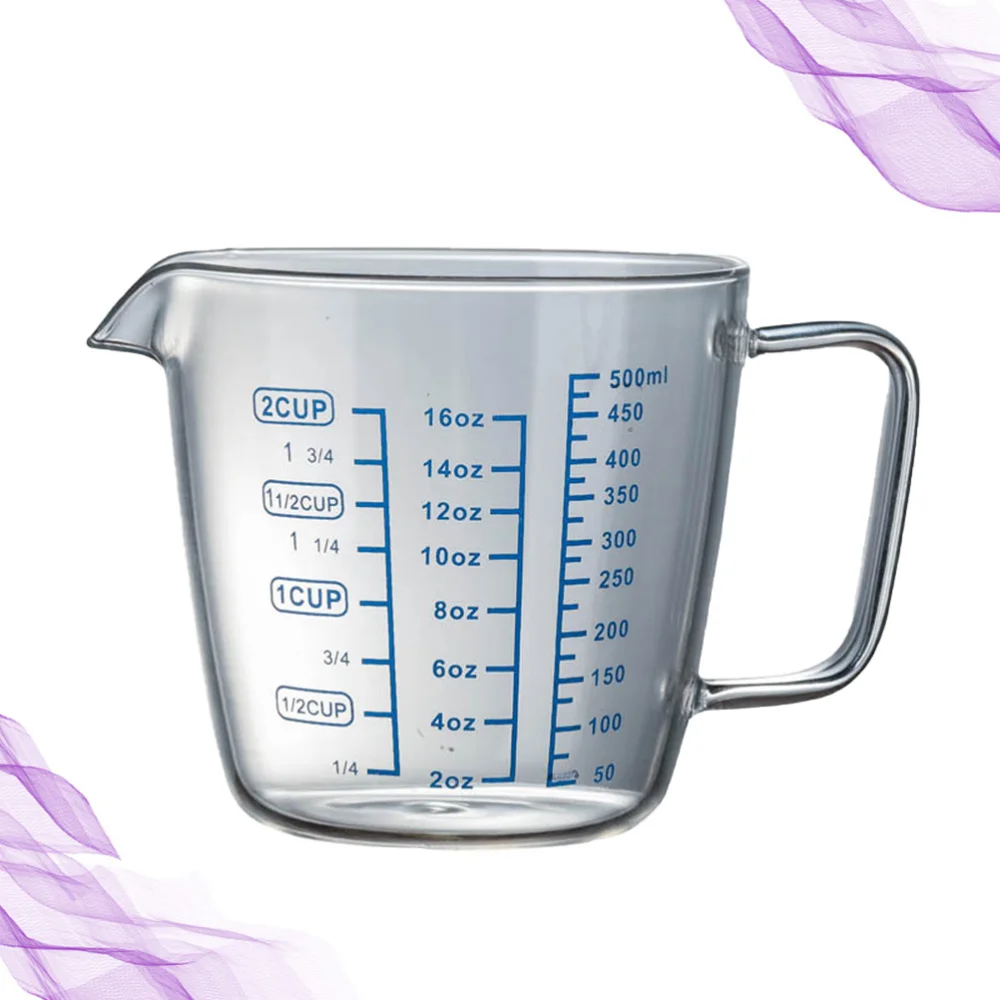 

250ml Measuring Cup High Borosilicate Glass Heat Resistant Measuring Glass for Kitchen Restaurant