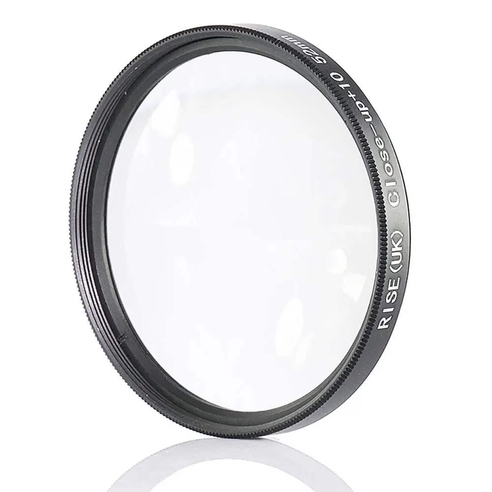 RISE(UK) 52mm Close-Up +10 Macro Lens Filter for Nikon Canon SLR DSLR Camera | Электроника