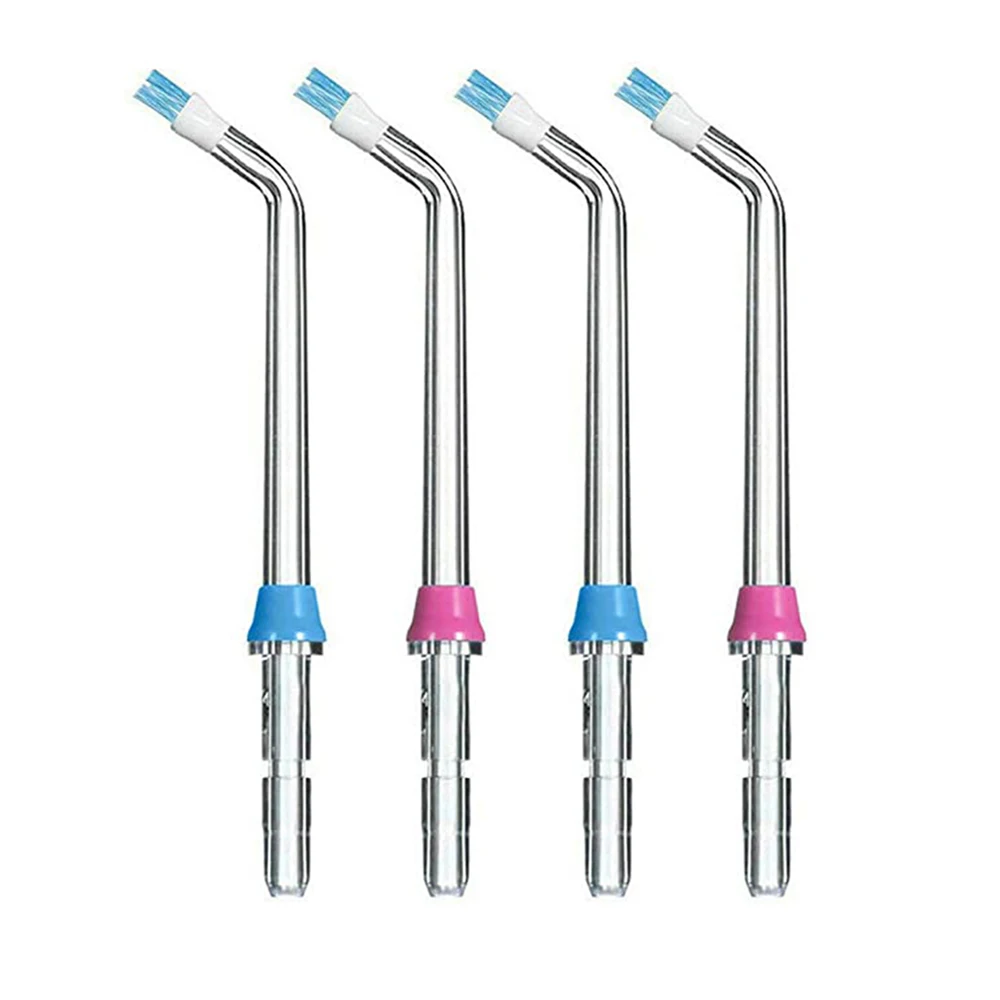 

4pcs suitable for waterpik dental flosser oral irrigator dental plaque nozzle accessories WP-100 WP-450 WP-250 WP-300 WP-660