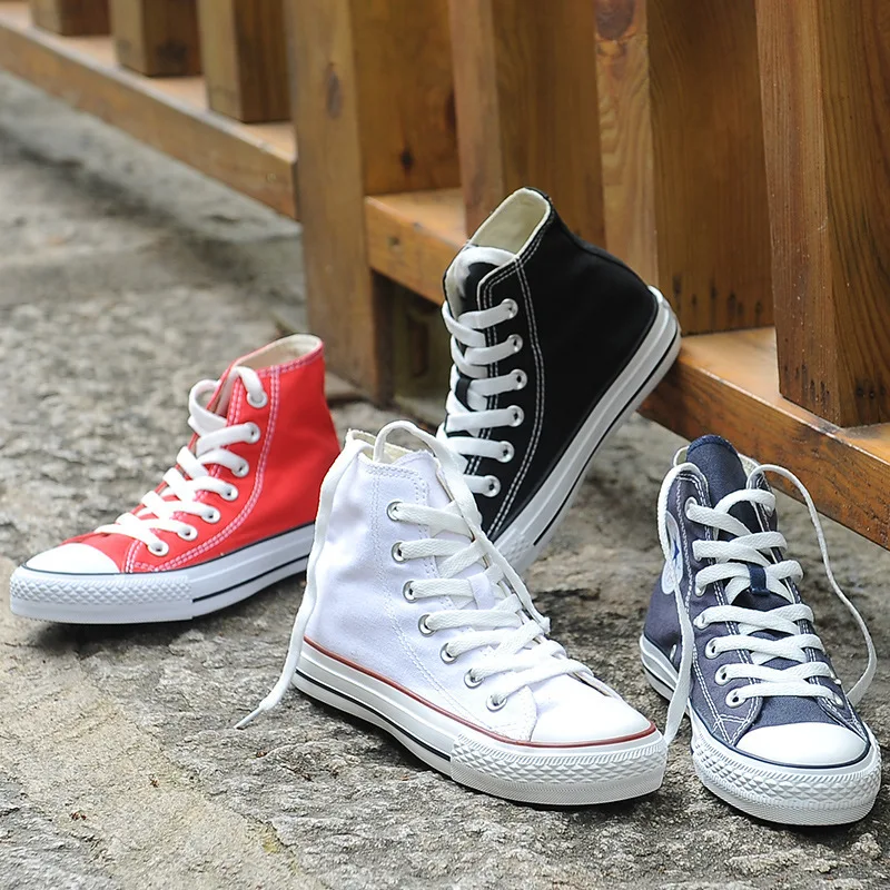 

Women's Shoes Women's Vulcanized Shoes Casual Sports White Shoes High and Low State Canvas Shoes Board Shoes Large Size Neutral