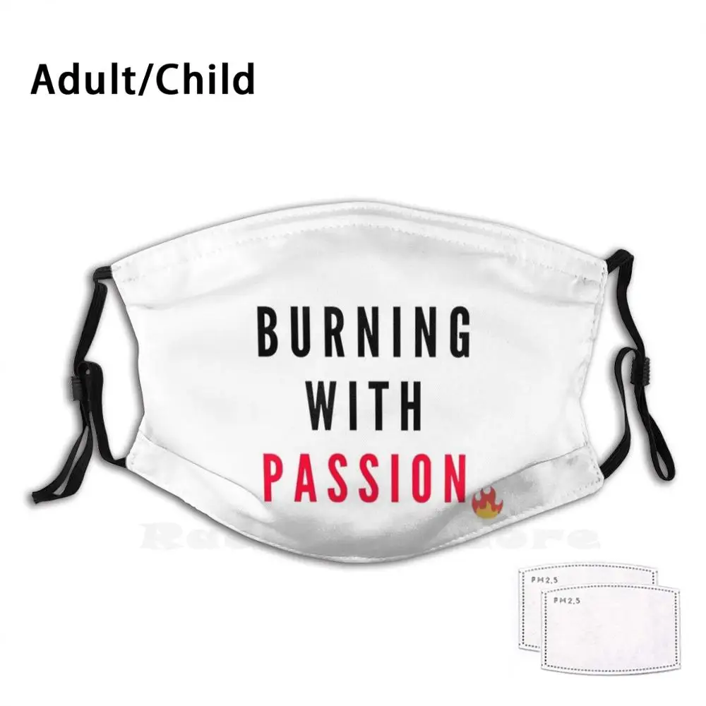 

Маска для лица многоразовая с фильтром и забавным принтом