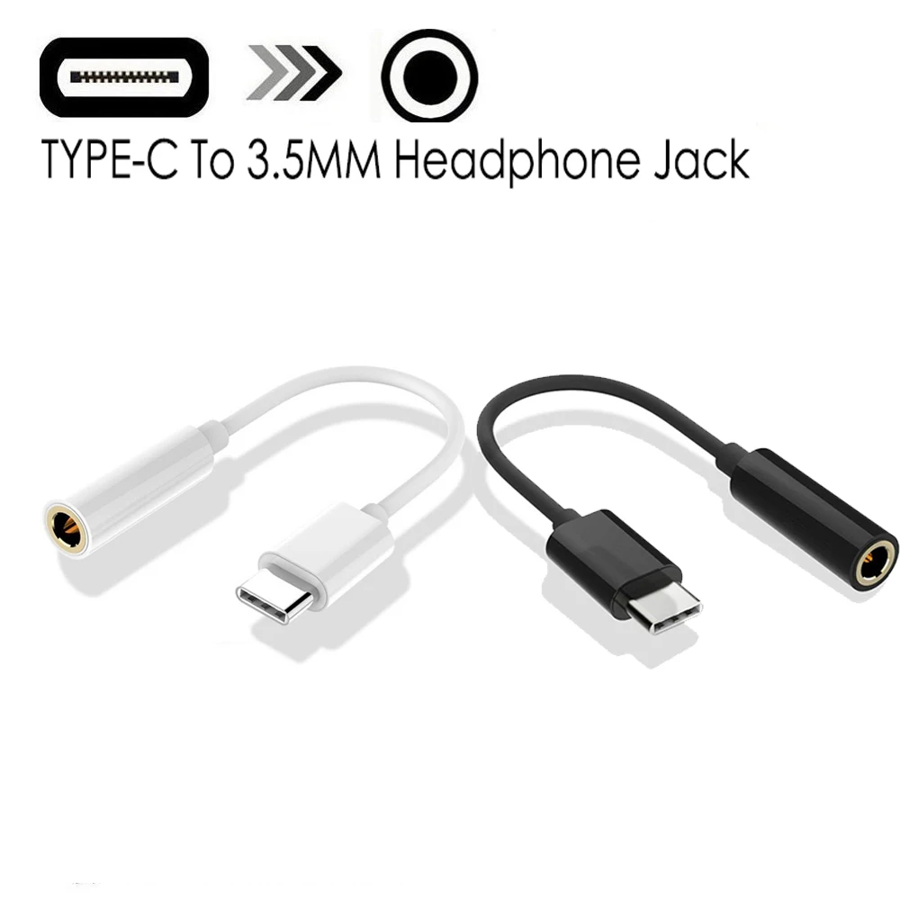 Кабель адаптер для наушников с Type C на 3 5 мм Usb 1 разъемом папа дюйма AUX Macbook Huawei P20 MATE