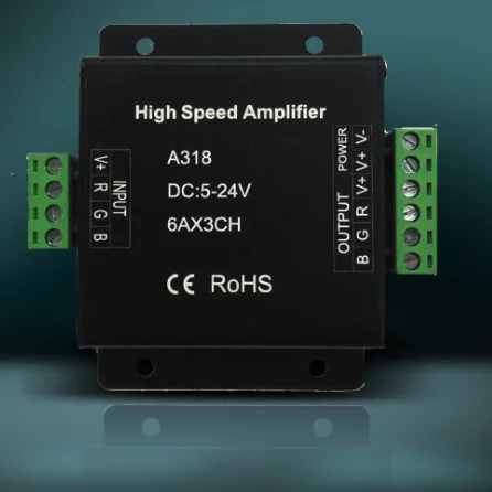 DC5V -24V высокое Скорость светодиодный Усилитель DC12V 3CH 4CH 5CH ретранслятор 400 Вт для SMD
