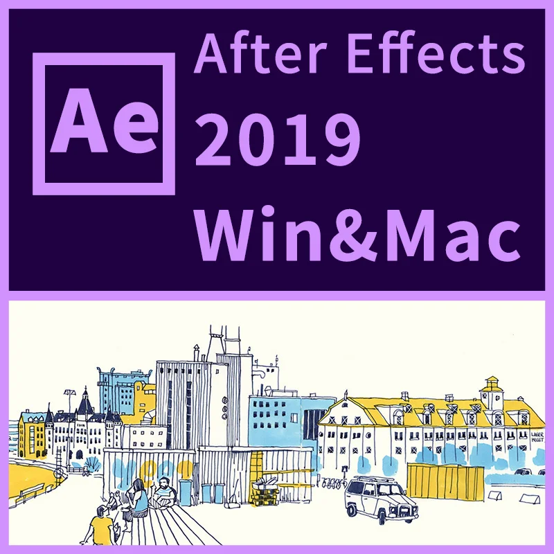 

Software After Effect CC 2019 in Win or Mac Full Version Installation Package Used Free Forever and Quick Delivery