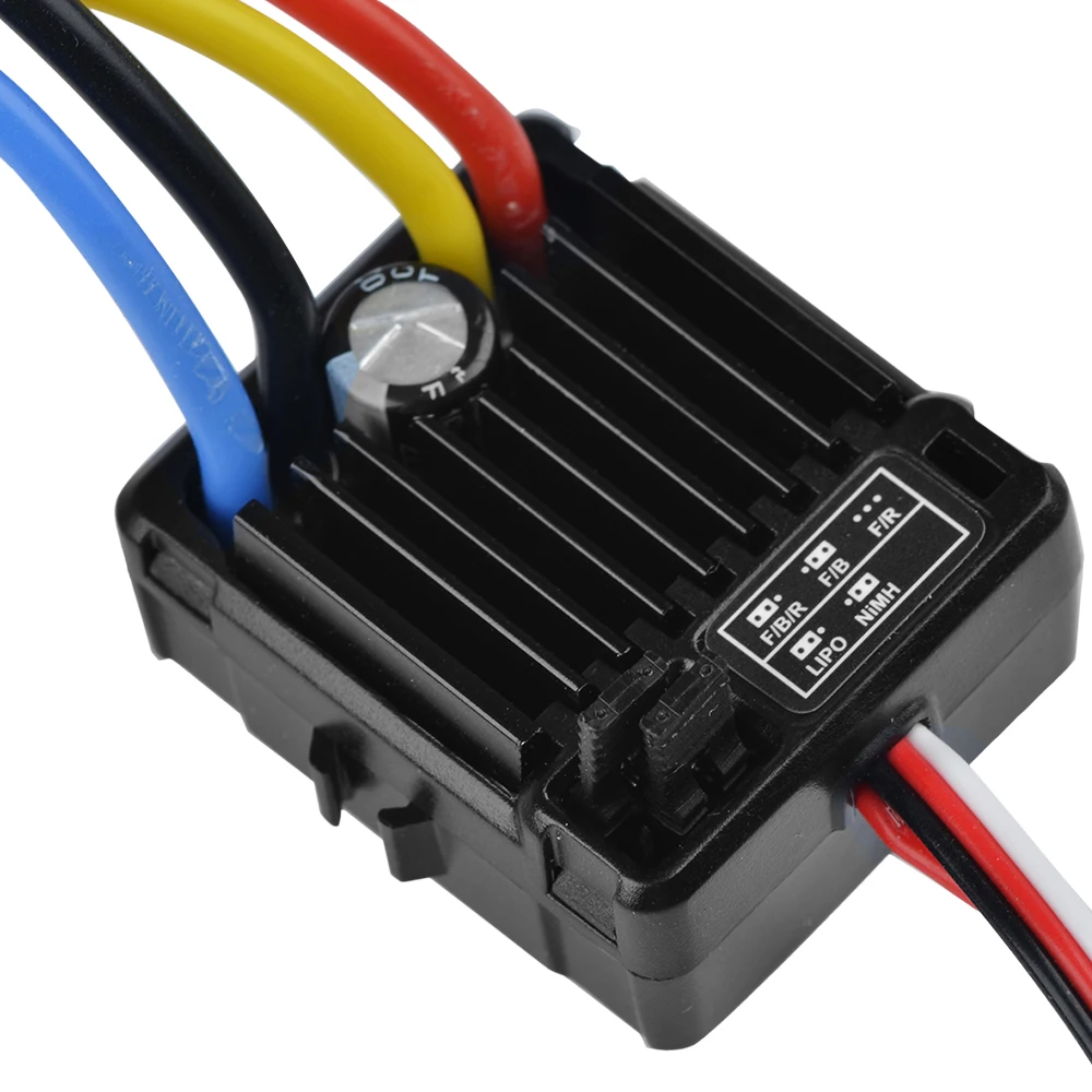 Rc 540 21T 27T 35T 45T 55T 80T щеточный мотор с WP-1060-RTR 60A Водонепроницаемый ESC для RC автомобиль
